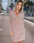 Robe soie beige - 𝐌𝐚𝐫𝐢𝐧𝐚𝟒𝟒𝐟𝐚𝐦𝐢𝐥𝐲