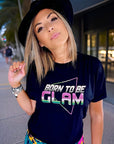 Tee-shirt noir Glam - 𝐌𝐚𝐫𝐢𝐧𝐚𝟒𝟒𝐟𝐚𝐦𝐢𝐥𝐲