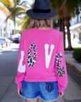 Sweat LOVE fuchsia - 𝐌𝐚𝐫𝐢𝐧𝐚𝟒𝟒𝐟𝐚𝐦𝐢𝐥𝐲