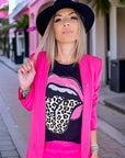Veste chic fuchsia - 𝐌𝐚𝐫𝐢𝐧𝐚𝟒𝟒𝐟𝐚𝐦𝐢𝐥𝐲