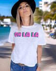 Tee-shirt blanc ohlala - 𝐌𝐚𝐫𝐢𝐧𝐚𝟒𝟒𝐟𝐚𝐦𝐢𝐥𝐲