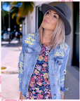 Veste tag en denim - 𝐌𝐚𝐫𝐢𝐧𝐚𝟒𝟒𝐟𝐚𝐦𝐢𝐥𝐲