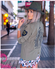 Veste militaire kaki - 𝐌𝐚𝐫𝐢𝐧𝐚𝟒𝟒𝐟𝐚𝐦𝐢𝐥𝐲