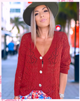 Cardigan ajouré - 𝐌𝐚𝐫𝐢𝐧𝐚𝟒𝟒𝐟𝐚𝐦𝐢𝐥𝐲