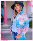 Veste tie and dye - 𝐌𝐚𝐫𝐢𝐧𝐚𝟒𝟒𝐟𝐚𝐦𝐢𝐥𝐲