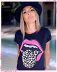 Tee-shirt rock noir - 𝐌𝐚𝐫𝐢𝐧𝐚𝟒𝟒𝐟𝐚𝐦𝐢𝐥𝐲