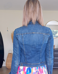 Veste cloutés en denim - 𝐌𝐚𝐫𝐢𝐧𝐚𝟒𝟒𝐟𝐚𝐦𝐢𝐥𝐲