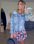Veste tag en denim - 𝐌𝐚𝐫𝐢𝐧𝐚𝟒𝟒𝐟𝐚𝐦𝐢𝐥𝐲