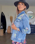 Veste tag en denim - 𝐌𝐚𝐫𝐢𝐧𝐚𝟒𝟒𝐟𝐚𝐦𝐢𝐥𝐲