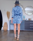Combi-short en denim - 𝐌𝐚𝐫𝐢𝐧𝐚𝟒𝟒𝐟𝐚𝐦𝐢𝐥𝐲