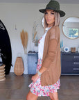 Gilet tabac - 𝐌𝐚𝐫𝐢𝐧𝐚𝟒𝟒𝐟𝐚𝐦𝐢𝐥𝐲