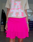 Jupe courte fuchsia - 𝐌𝐚𝐫𝐢𝐧𝐚𝟒𝟒𝐟𝐚𝐦𝐢𝐥𝐲