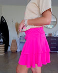 Jupe courte fuchsia - 𝐌𝐚𝐫𝐢𝐧𝐚𝟒𝟒𝐟𝐚𝐦𝐢𝐥𝐲