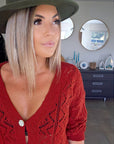 Cardigan ajouré - 𝐌𝐚𝐫𝐢𝐧𝐚𝟒𝟒𝐟𝐚𝐦𝐢𝐥𝐲