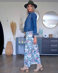 Jupe maxi flowers - 𝐌𝐚𝐫𝐢𝐧𝐚𝟒𝟒𝐟𝐚𝐦𝐢𝐥𝐲