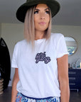 Tee-shirt "blah blah..." - 𝐌𝐚𝐫𝐢𝐧𝐚𝟒𝟒𝐟𝐚𝐦𝐢𝐥𝐲