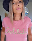 Tee-shirt rose ohlala - 𝐌𝐚𝐫𝐢𝐧𝐚𝟒𝟒𝐟𝐚𝐦𝐢𝐥𝐲