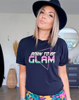 Tee-shirt noir Glam - 𝐌𝐚𝐫𝐢𝐧𝐚𝟒𝟒𝐟𝐚𝐦𝐢𝐥𝐲