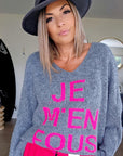 Pull "je m'en fous" - 𝐌𝐚𝐫𝐢𝐧𝐚𝟒𝟒𝐟𝐚𝐦𝐢𝐥𝐲