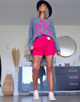 Short chic fuchsia - 𝐌𝐚𝐫𝐢𝐧𝐚𝟒𝟒𝐟𝐚𝐦𝐢𝐥𝐲