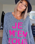 Pull "je m'en fous" - 𝐌𝐚𝐫𝐢𝐧𝐚𝟒𝟒𝐟𝐚𝐦𝐢𝐥𝐲
