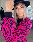 Gilet léopard fuchsia - 𝐌𝐚𝐫𝐢𝐧𝐚𝟒𝟒𝐟𝐚𝐦𝐢𝐥𝐲