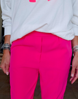 Pantalon chic fuchsia - 𝐌𝐚𝐫𝐢𝐧𝐚𝟒𝟒𝐟𝐚𝐦𝐢𝐥𝐲