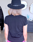 Tee-shirt rock noir - 𝐌𝐚𝐫𝐢𝐧𝐚𝟒𝟒𝐟𝐚𝐦𝐢𝐥𝐲