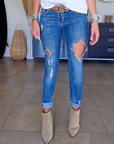 🔥Jean Eva use bleu - 𝐌𝐚𝐫𝐢𝐧𝐚𝟒𝟒𝐟𝐚𝐦𝐢𝐥𝐲