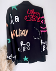 Veste à tag noire - 𝐌𝐚𝐫𝐢𝐧𝐚𝟒𝟒𝐟𝐚𝐦𝐢𝐥𝐲