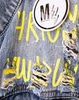 Veste tag en denim - 𝐌𝐚𝐫𝐢𝐧𝐚𝟒𝟒𝐟𝐚𝐦𝐢𝐥𝐲