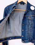 Veste cloutés en denim - 𝐌𝐚𝐫𝐢𝐧𝐚𝟒𝟒𝐟𝐚𝐦𝐢𝐥𝐲