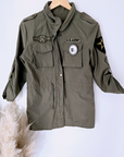 Veste militaire kaki - 𝐌𝐚𝐫𝐢𝐧𝐚𝟒𝟒𝐟𝐚𝐦𝐢𝐥𝐲
