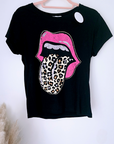 Tee-shirt rock noir - 𝐌𝐚𝐫𝐢𝐧𝐚𝟒𝟒𝐟𝐚𝐦𝐢𝐥𝐲