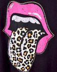Tee-shirt rock noir - 𝐌𝐚𝐫𝐢𝐧𝐚𝟒𝟒𝐟𝐚𝐦𝐢𝐥𝐲