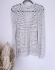 Gilet ajouré - 𝐌𝐚𝐫𝐢𝐧𝐚𝟒𝟒𝐟𝐚𝐦𝐢𝐥𝐲