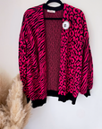 Gilet léopard fuchsia - 𝐌𝐚𝐫𝐢𝐧𝐚𝟒𝟒𝐟𝐚𝐦𝐢𝐥𝐲