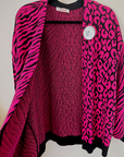 Gilet léopard fuchsia - 𝐌𝐚𝐫𝐢𝐧𝐚𝟒𝟒𝐟𝐚𝐦𝐢𝐥𝐲