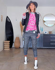 Perfecto noir en cuir