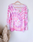 Pull tie and dye