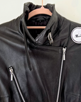 Perfecto noir en cuir