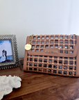 Sac pochette rock-chic