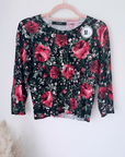 Cardigan top crop