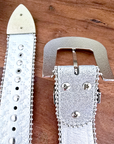 Ceinture star argentée
