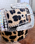 Ceinture star léopard