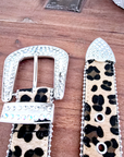 Ceinture star léopard