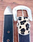 Ceinture star léopard