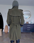 Manteau esprit militaire