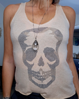 Débardeur skull en cachemire