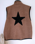 Gilet sans manche étoile